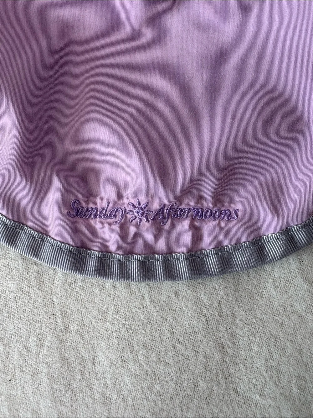 Sunday Afternoons Children's Purple Pink Sun Hat with Chin Strap Elastic Baby